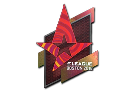 Sticker | Astralis (Holo) | Boston 2018 image