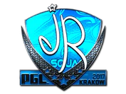 Sticker | jR (Foil) | Krakow 2017 image