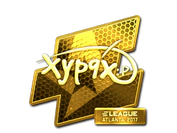 Sticker | Xyp9x (Gold) | Atlanta 2017 image