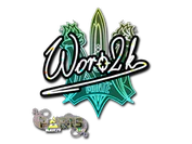 Sticker | Woro2k (Glitter) | Paris 2023 image