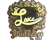 Sticker | Lake (Gold) | Budapest 2025 image