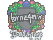 Sticker | brnz4n (Embroidered) | Budapest 2025 image