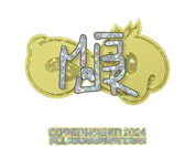 Sticker | MAJ3R (Glitter) | Copenhagen 2024 image