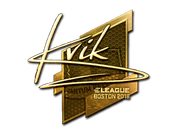 Sticker | Kvik (Gold) | Boston 2018 image