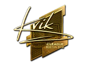 Sticker | Kvik (Gold) | Boston 2018 image