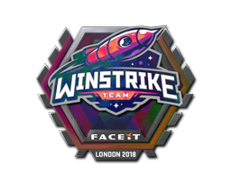Sticker | Winstrike Team (Holo) | London 2018 image