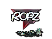 Sticker | ropz (Glitter) | Antwerp 2022 image