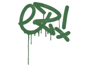 Sealed Graffiti | Little EZ (Jungle Green) image