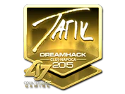 Sticker | tarik (Gold) | Cluj-Napoca 2015 image