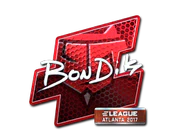 Sticker | bondik (Foil) | Atlanta 2017 image