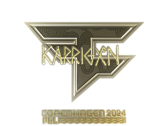 Sticker | karrigan (Gold) | Copenhagen 2024 image