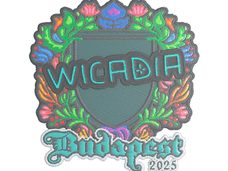 Sticker | Wicadia (Embroidered) | Budapest 2025