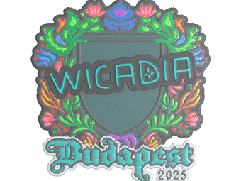 Sticker | Wicadia (Embroidered) | Budapest 2025 image
