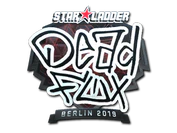 Sticker | DeadFox (Foil) | Berlin 2019 image