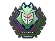 Sticker | G2 Esports (Holo) | London 2018 image