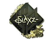 Sticker | slaxz- (Gold) | Rio 2022 image