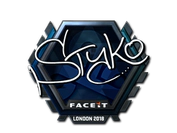 Sticker | STYKO (Foil) | London 2018 image