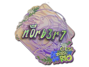 Sticker | n0rb3r7 (Holo) | Rio 2022 image
