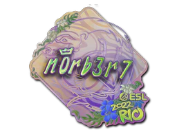 Sticker | n0rb3r7 (Holo) | Rio 2022 image