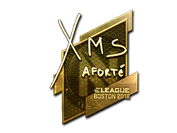 Sticker | xms (Gold) | Boston 2018 image