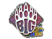 Sticker | BIG (Glitter) | Rio 2022 image