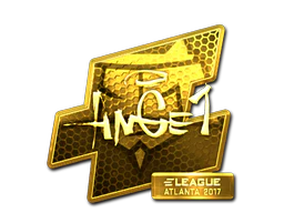 Sticker | ANGE1 (Gold) | Atlanta 2017 image