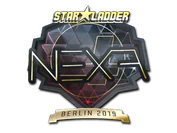 Sticker | nexa (Gold) | Berlin 2019 image