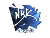 Sticker | NBK- (Foil) | Cologne 2016 image