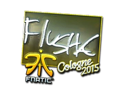 Sticker | flusha (Foil) | Cologne 2015 image