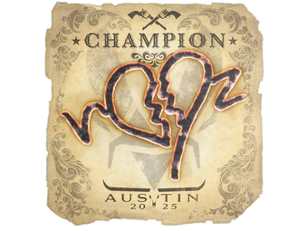 Sticker | ropz (Champion) | Austin 2025 image