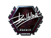 Sticker | balblna (Foil) | London 2018 image