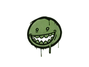 Sealed Graffiti | Mr. Teeth (Battle Green) image