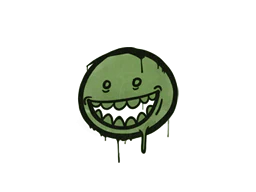 Sealed Graffiti | Mr. Teeth (Battle Green)