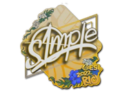 Sticker | s1mple | Rio 2022 image