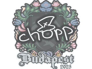 Sticker | chopper | Budapest 2025