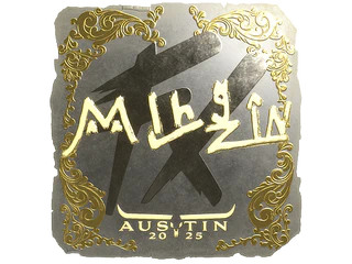 Sticker | mlhzin (Gold) | Austin 2025