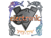 Sticker | electronic (Holo) | Austin 2025 image