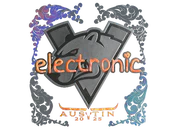 Sticker | electronic (Holo) | Austin 2025 image