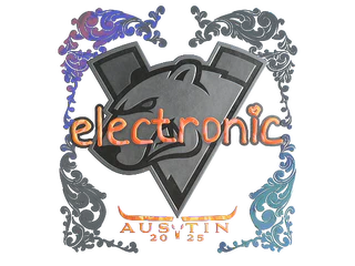 Sticker | electronic (Holo) | Austin 2025