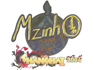Sticker | mzinho (Holo) | Shanghai 2024