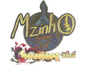 Sticker | mzinho (Holo) | Shanghai 2024 image
