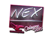 Sticker | nex (Foil) | Cologne 2015 image