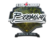 Sticker | Boombl4 (Foil) | Berlin 2019 image