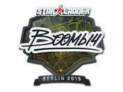 Sticker | Boombl4 (Foil) | Berlin 2019 image