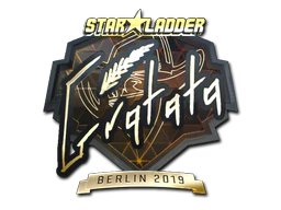 Sticker | Gratisfaction (Gold) | Berlin 2019 image