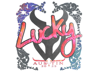 Sticker | Lucky (Holo) | Austin 2025 image