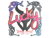 Sticker | Lucky (Holo) | Austin 2025 image