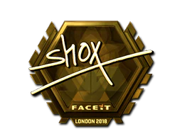 Sticker | shox (Gold) | London 2018 image