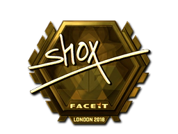 Sticker | shox (Gold) | London 2018 image