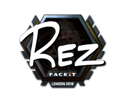 Sticker | REZ (Foil) | London 2018 image